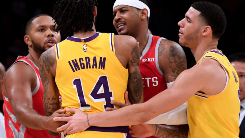 lakers-rockets-fight-GettyImages-1052658150