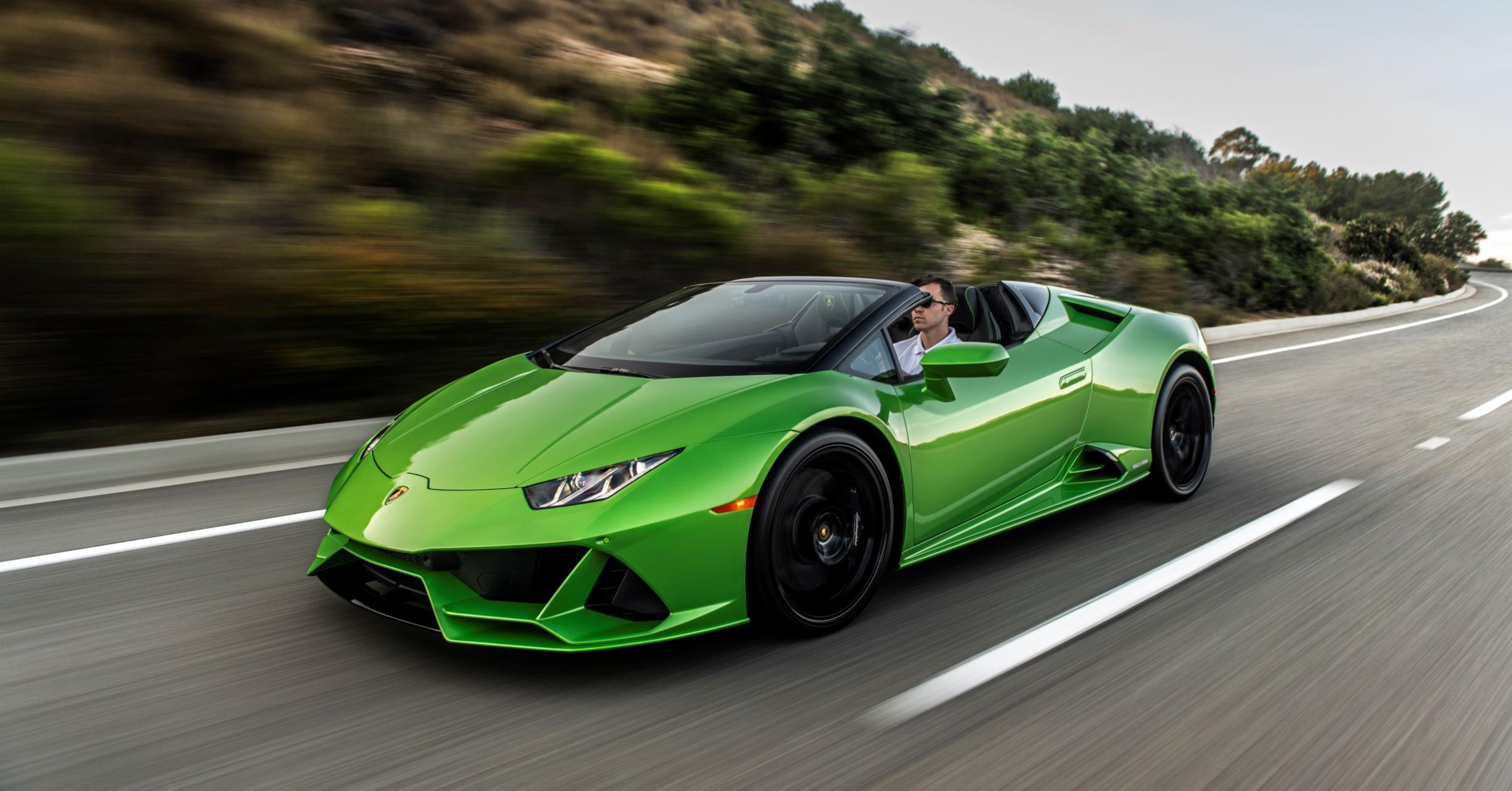 Lamborghini Huracan Evo Spyder Promo