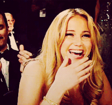 laughing