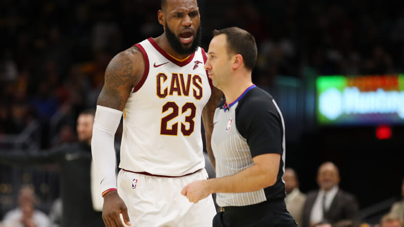 lebron ejected