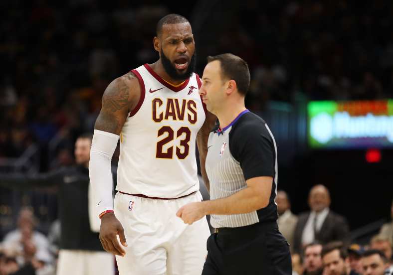 lebron ejected