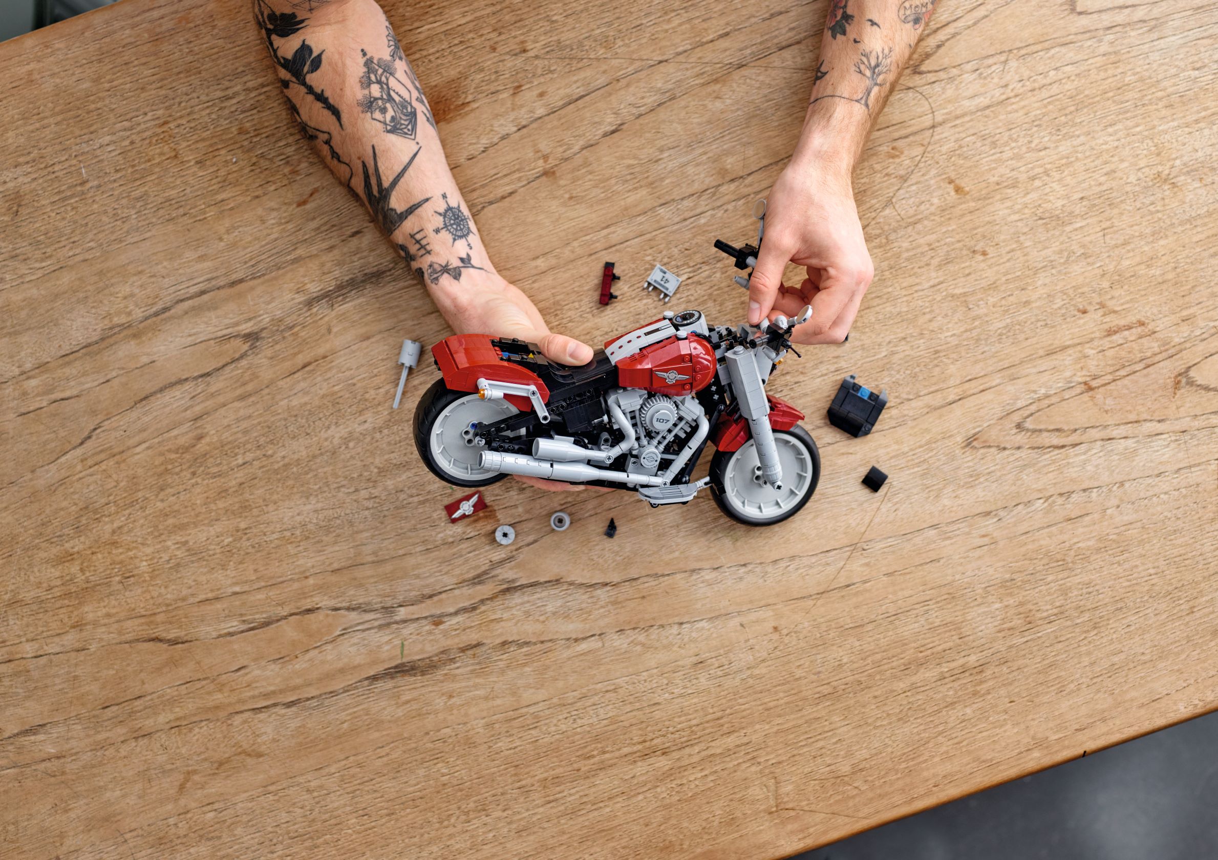 Lego Harley-Davidson Fat Boy (3)