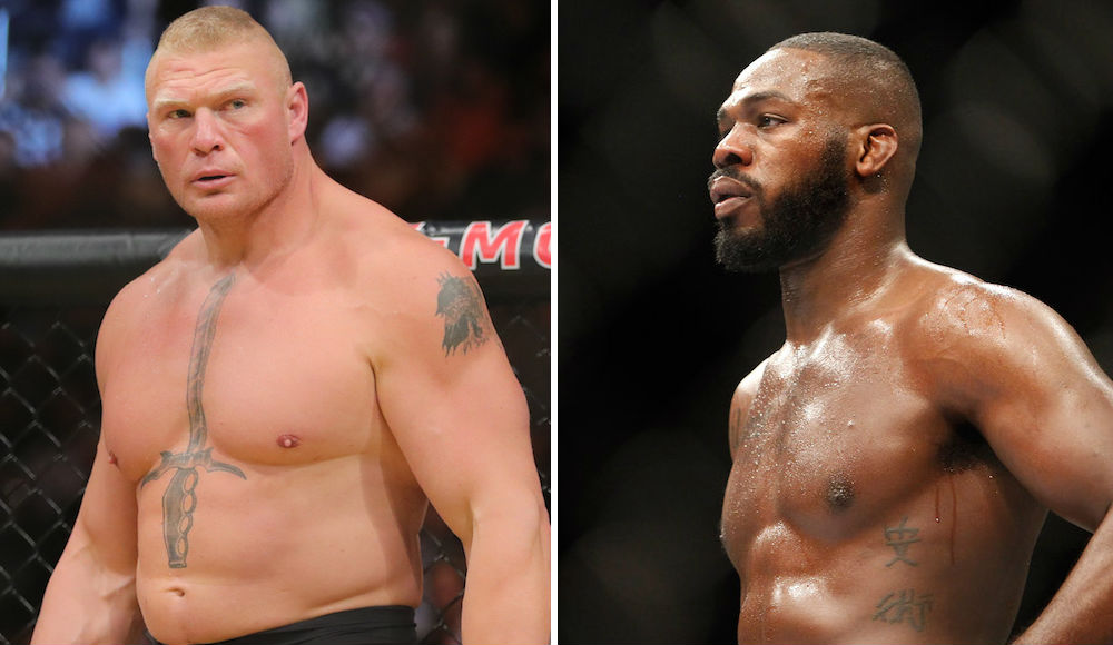 lesnar jones