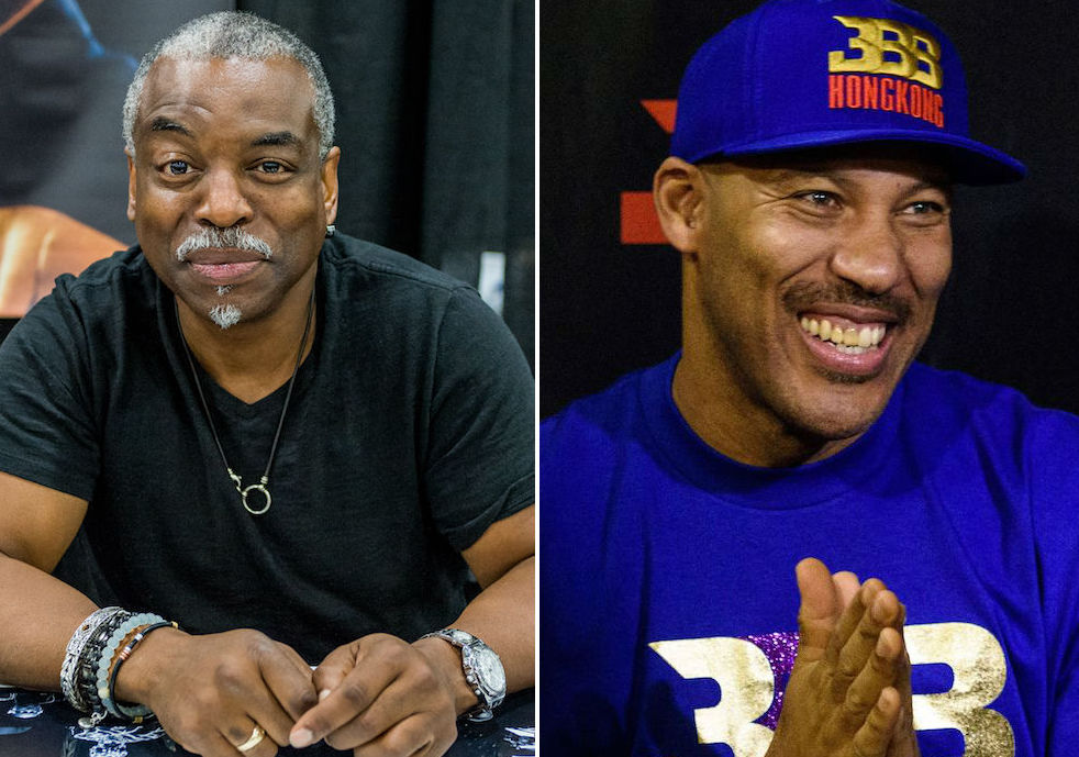 levar burton lavar ball