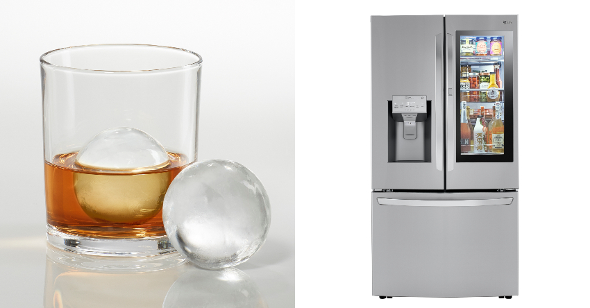 LG's new killer fridge feature: Clear ice for cocktails - CNET