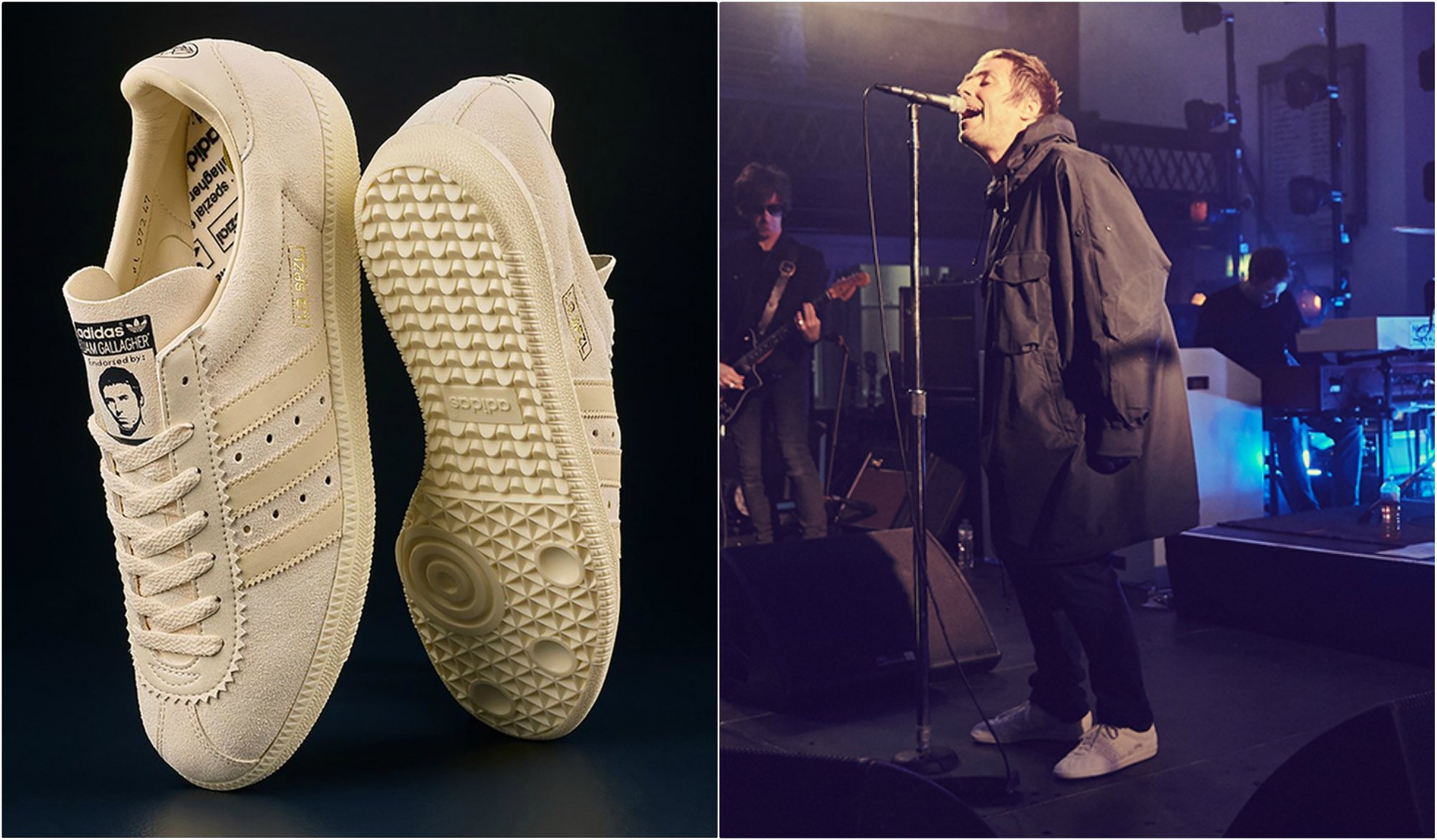 Dialoog Viva Jachtluipaard Liam Gallagher Teams With Adidas for Limited Edition 'LG Spezial' Sneakers  - Maxim