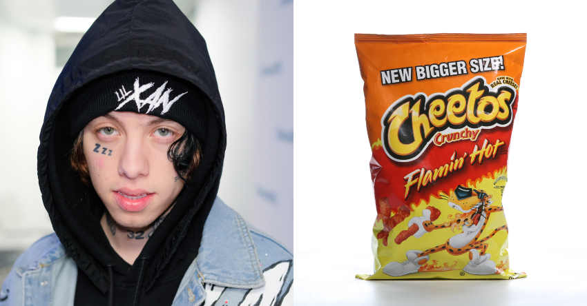 Lil Xan Cheetos Promo