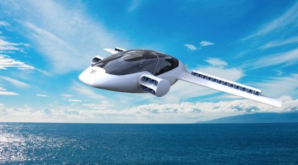 Lilium private jet concept art