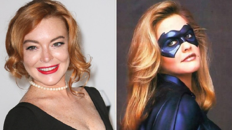 Lindsay Lohan; Alicia Silverstone as Batgirl