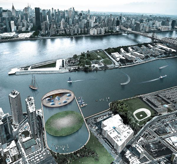 It redefines both aquariums and NYC's waterfront