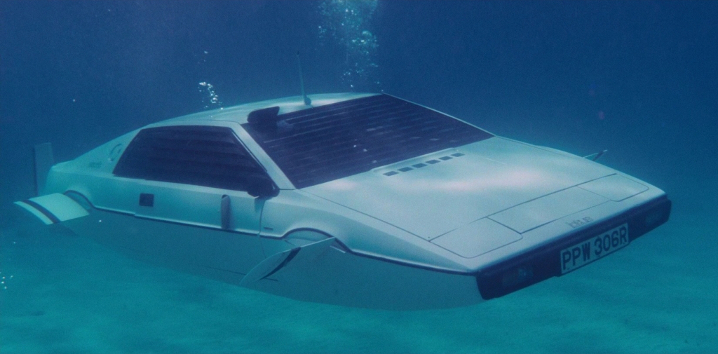Lotus Esprit submarine car from 'The Spy Who Loved Me'.