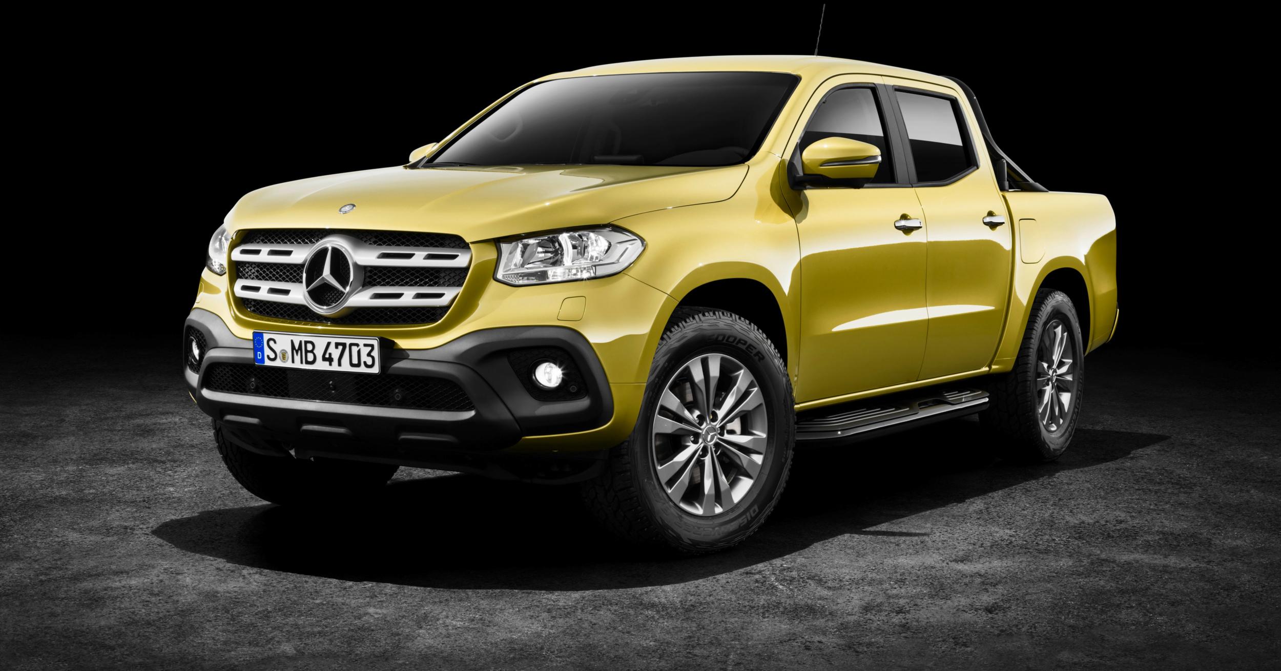 The MercedesBenz XClass Pickup Is Finally Here, And It Looks Amazing