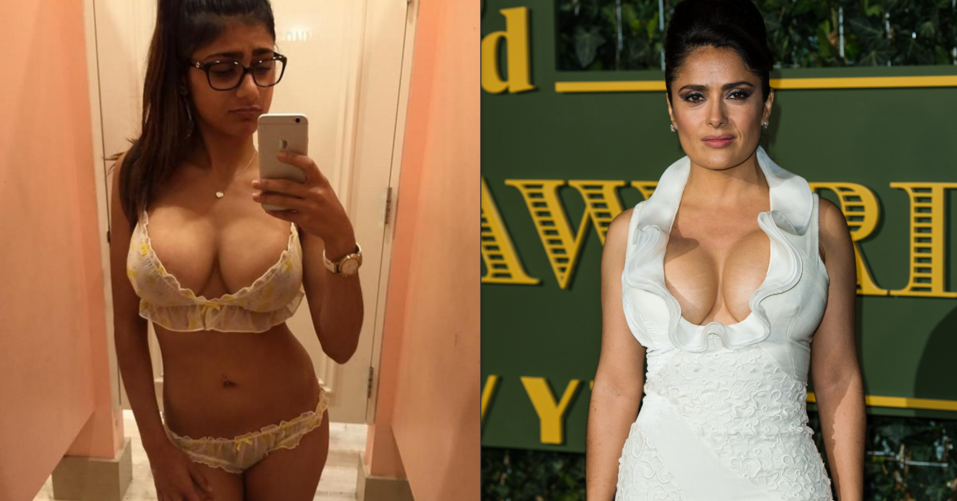 Mia Khalifa Salma Hayek