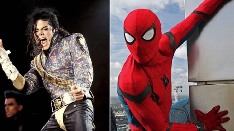 Michael Jackson and Spider-Man
