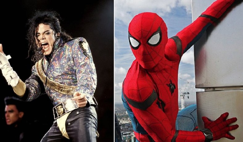 Michael Jackson and Spider-Man