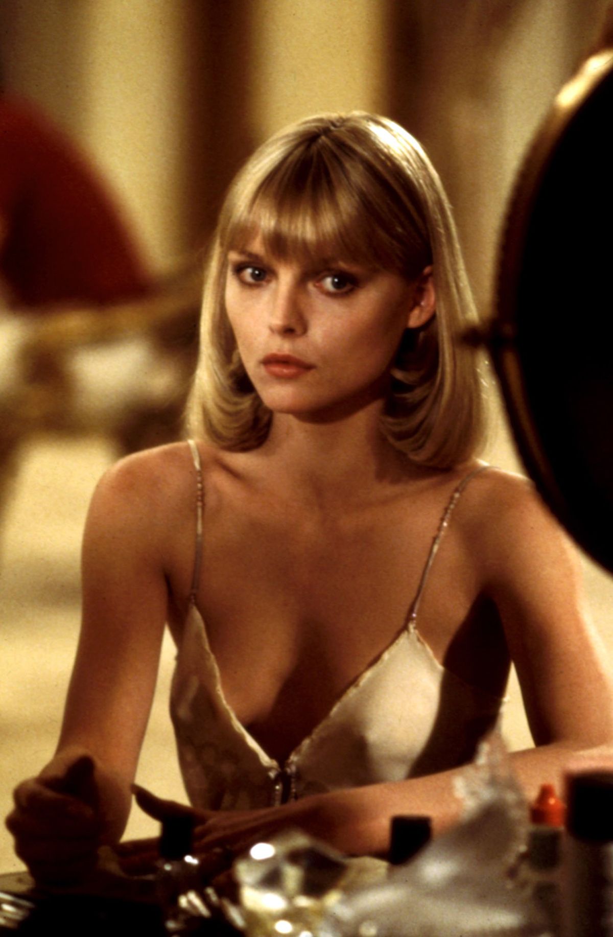 Michelle Pfeiffer's signature role may have been portraying Tony Montana's icy arm candy in Scarface