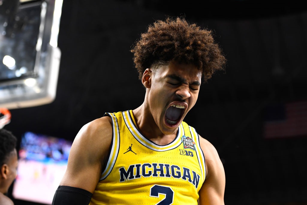 Wolverines player Jordan Poole