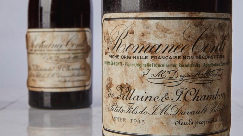 most expensive wine sotheby's