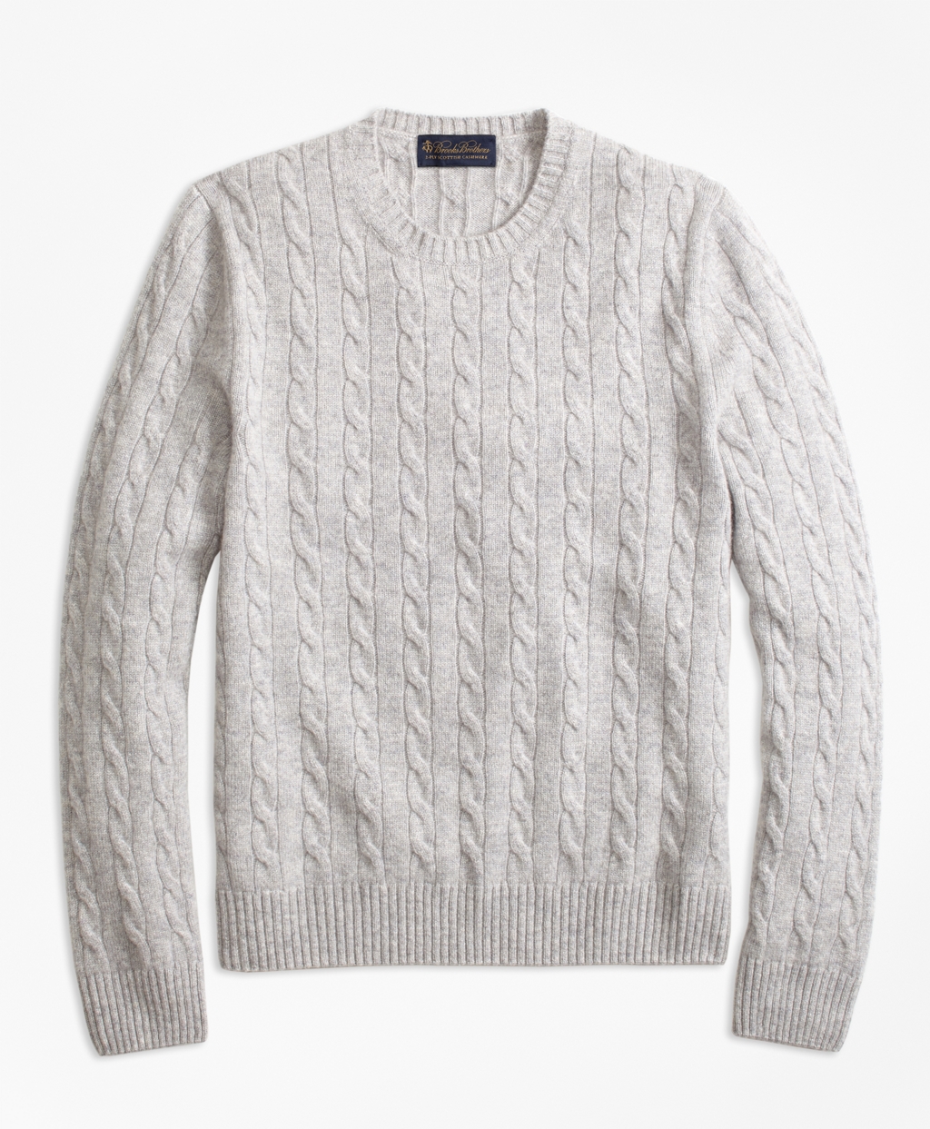 MS00845_GREY Brooks Brothers cashmere sweater