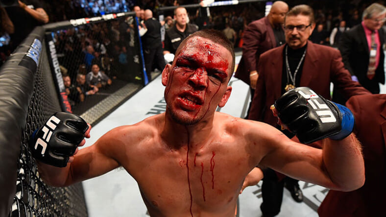 Nate Diaz Getty Images
