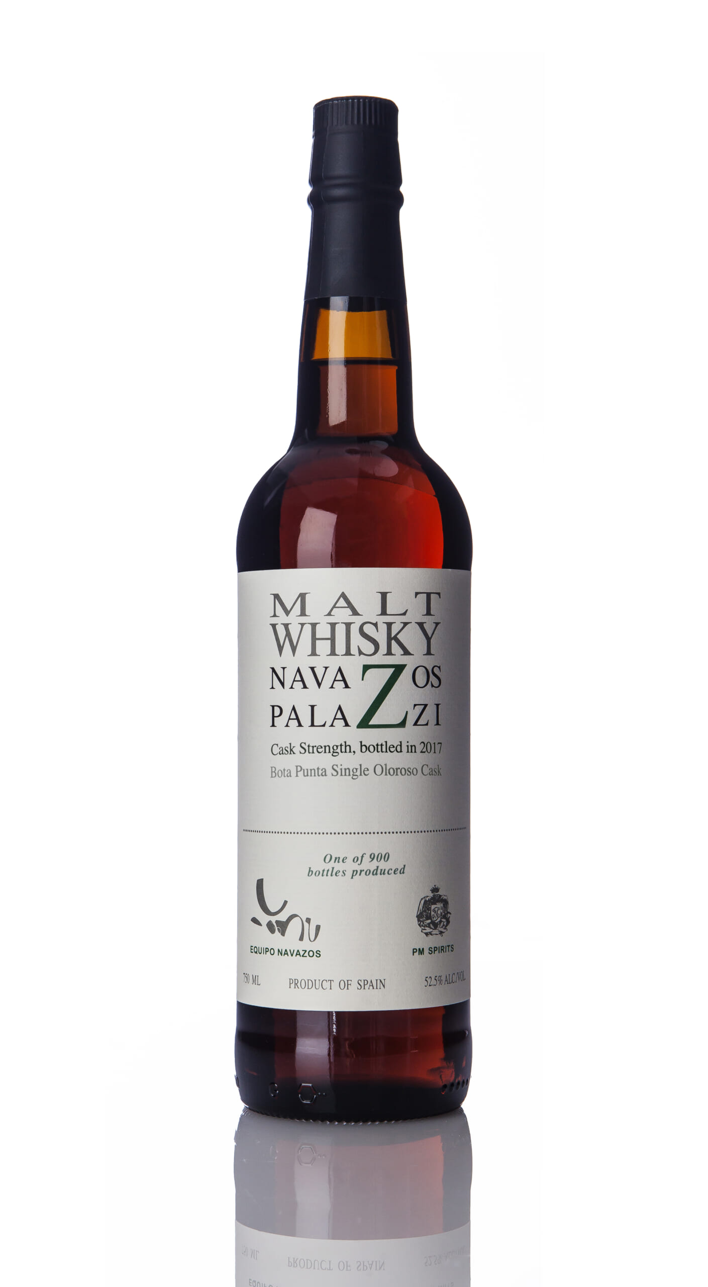 Navazos Palazzi Malt Whisky 2017 Bota Punta_credit PM Spirits