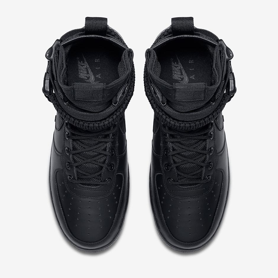 Serviceable Install flow Triple-Black Nike SF Air Force 1 Is The Extreme High Top You Never Knew You  Needed - Maxim