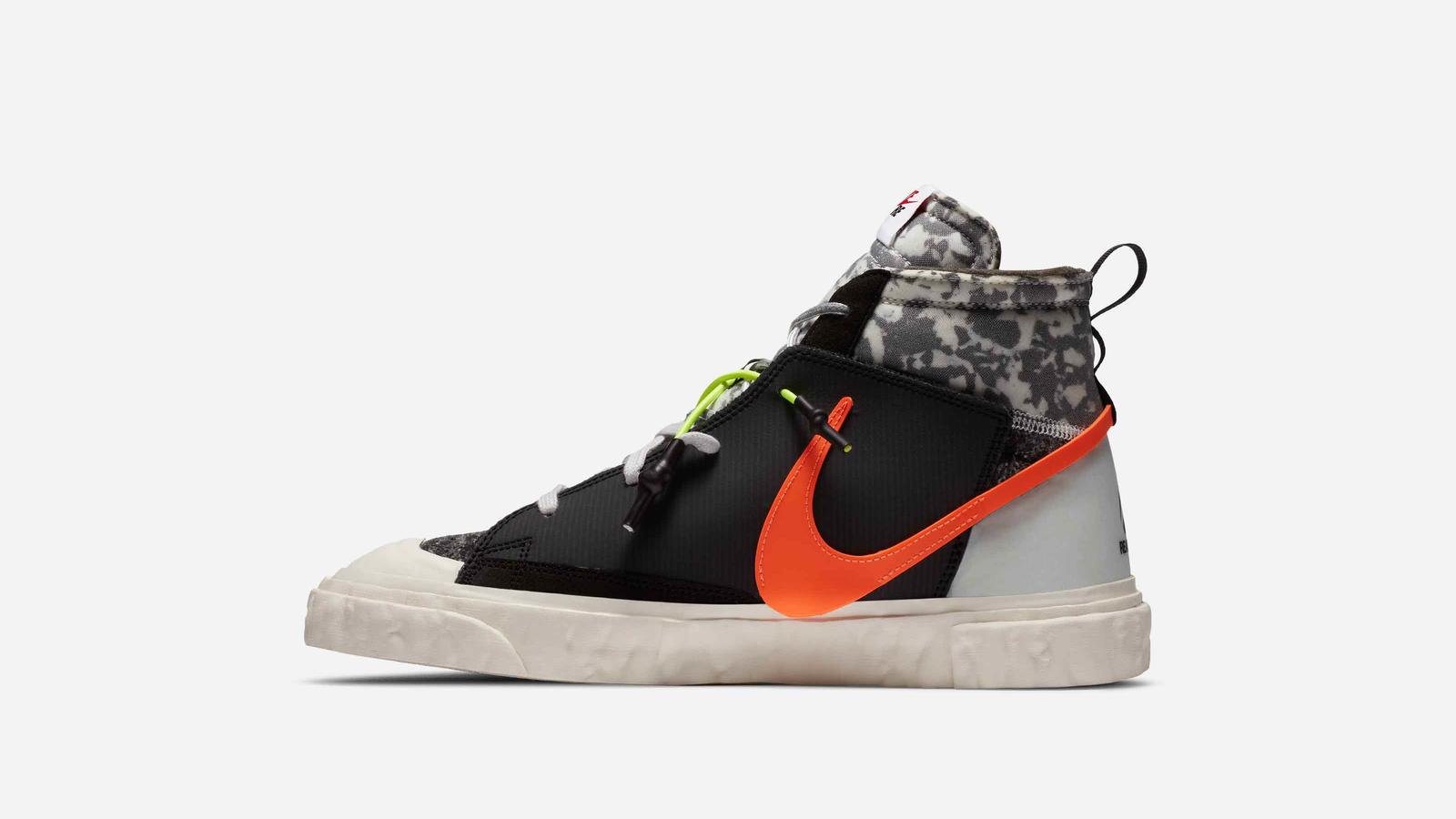 Nike x Readymade Sneaker Blends Blazing Orange Swoosh With Camo