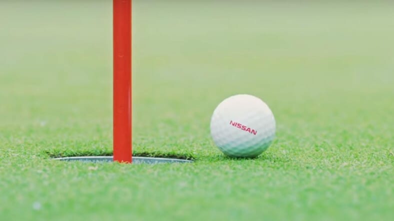 Nissan Golf Ball promo