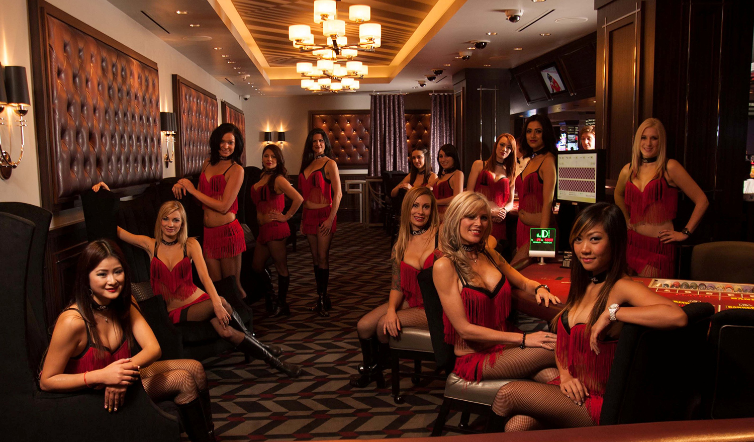 Inside the Scantily-Clad Casino "Party Pits" of Las Vegas.