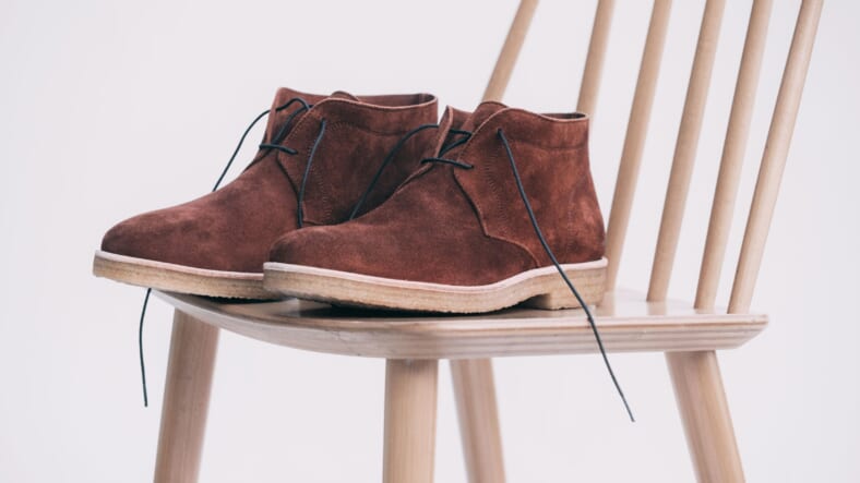 oliver cabell suede chukka boots