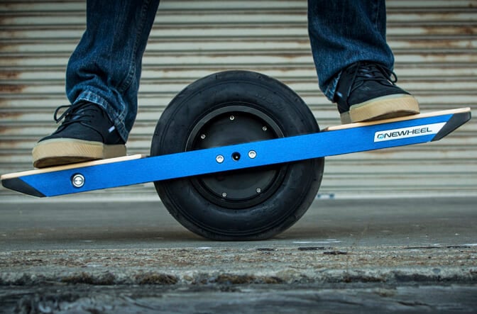 The Onewheel electric skateboard