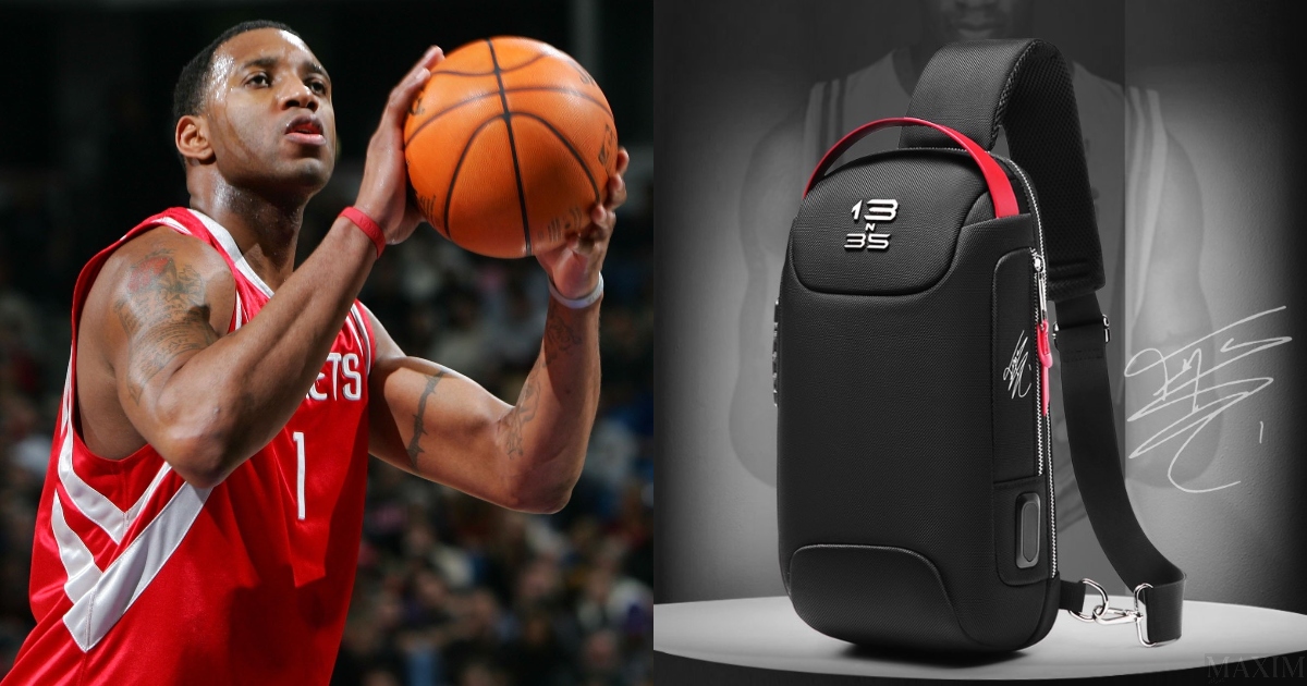 NBA Great Tracy McGrady Teams With CRAVE To Launch 13N35 Bag Line 