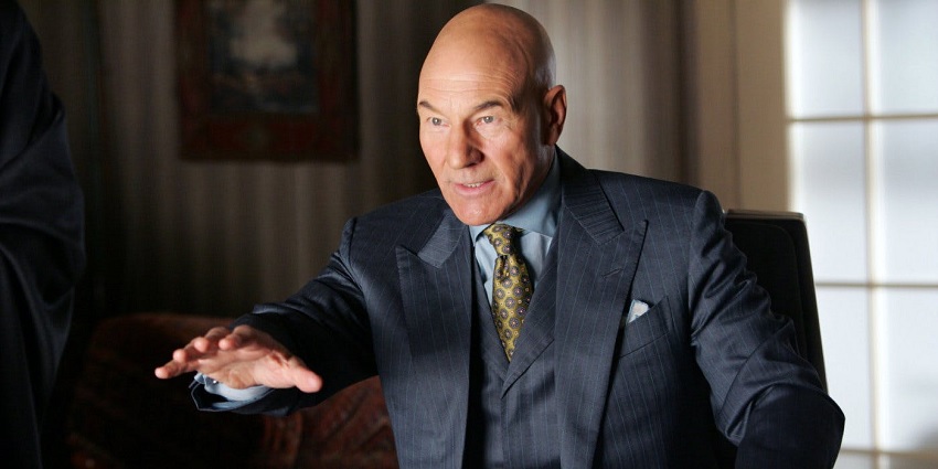 Patrick Stewart as Prof. X