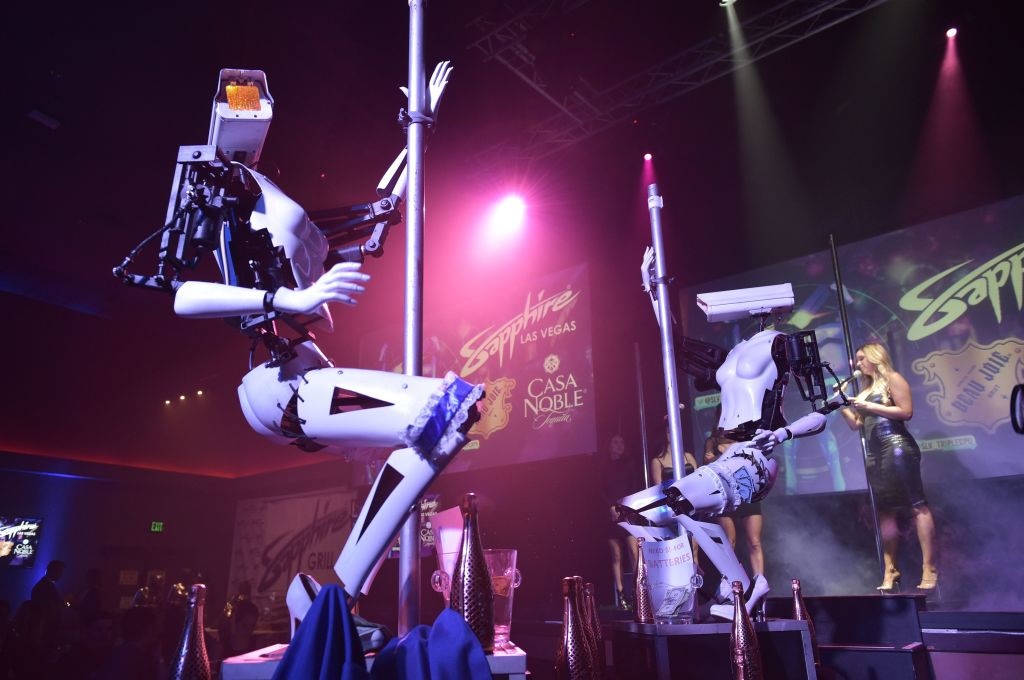 Pole-dancing robots at CES