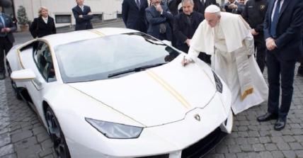 Pope Francis Lamborghini Promo