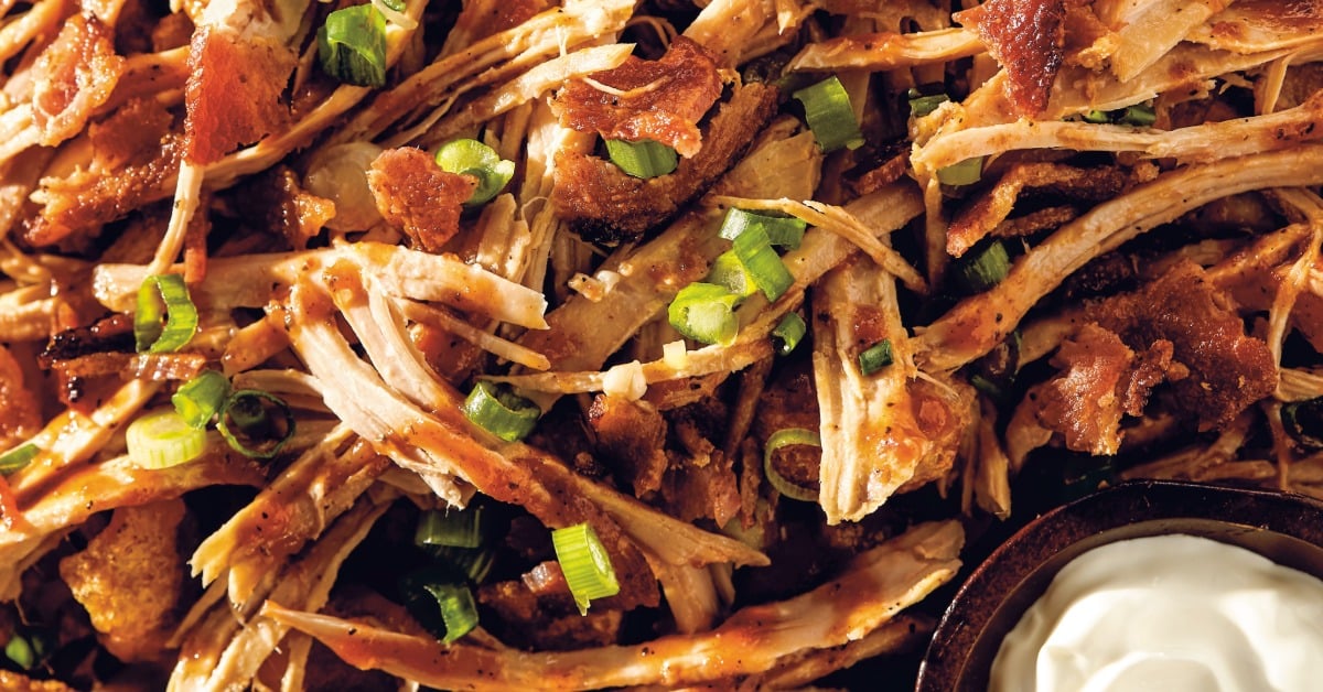 'Loaded Pork Skin Nachos' Is the Decadent Snack You Deserve Maxim