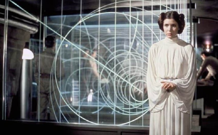 Carrie Fisher as Princess Leia