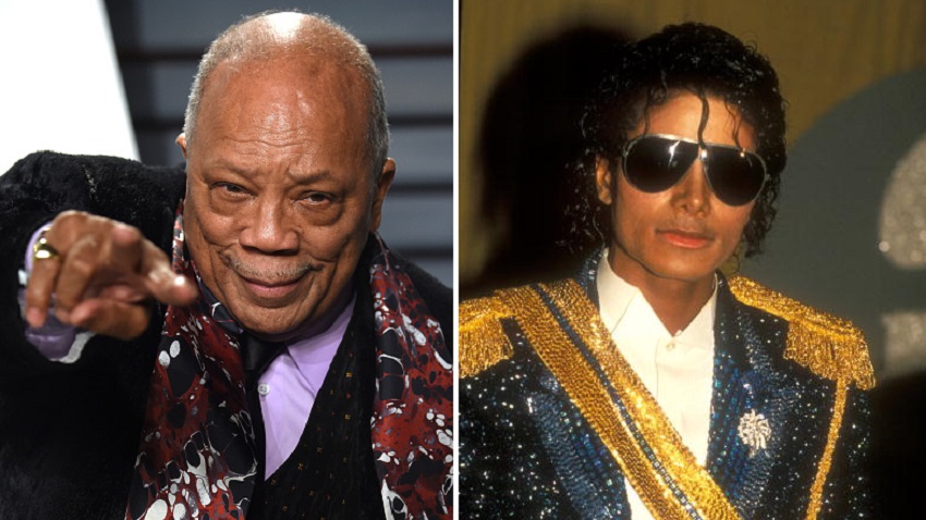 Quincy Jones and Michael Jackson