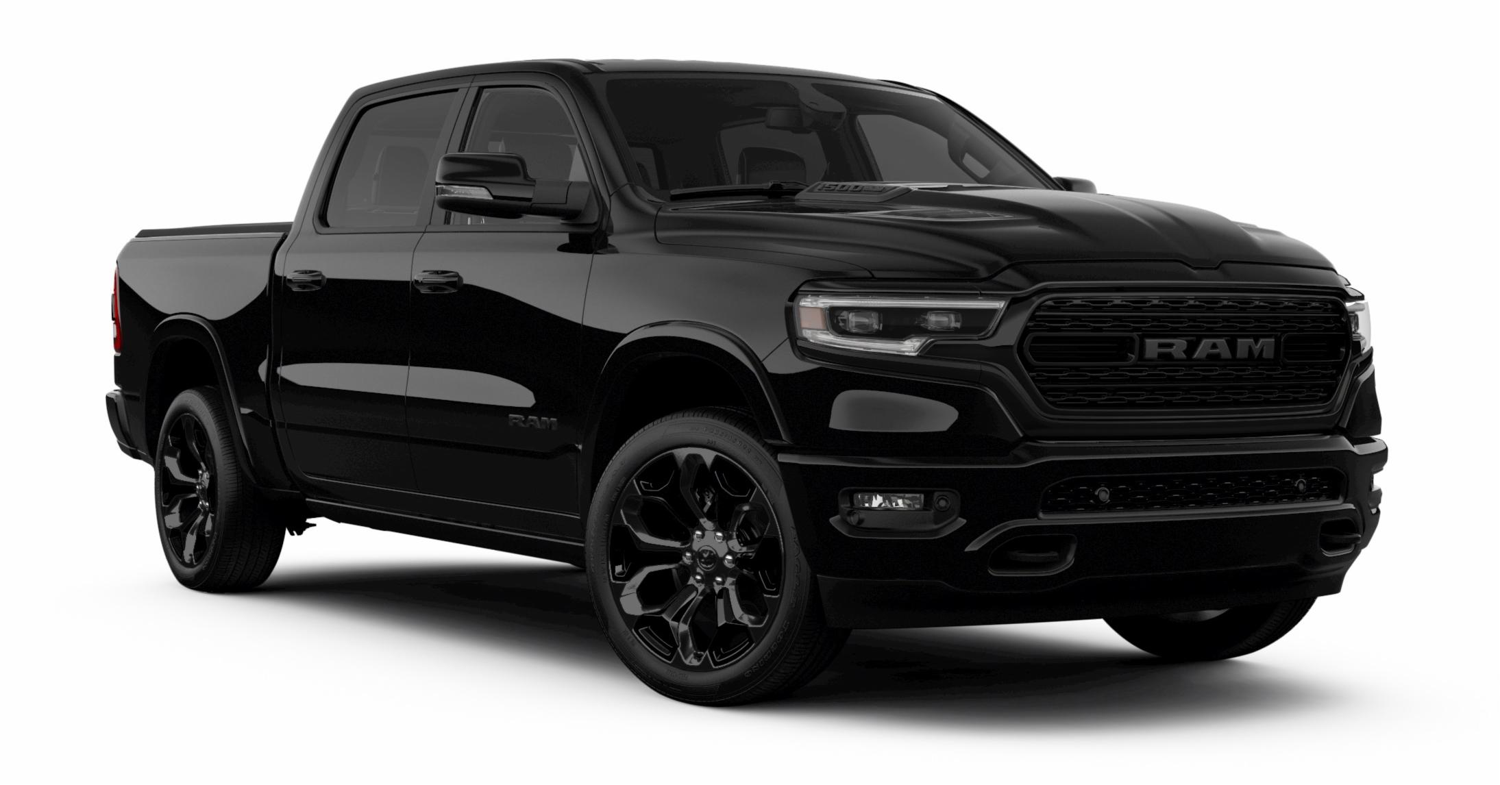 The Ram 1500 Goes Dark With Murdered Out Limited Black Edition