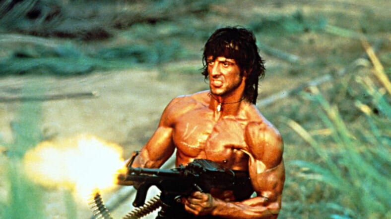 Rambo First Blood Part II Stallone Workout