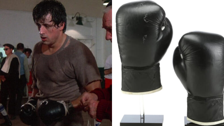Rocky Boxing Gloves Promo Split