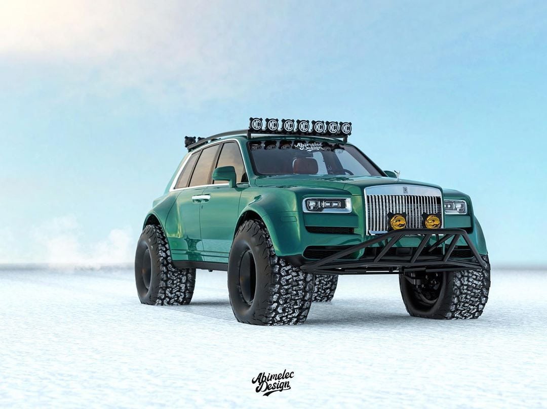 Rolls Royce Phantom Three 6x6 SUV Concept Car