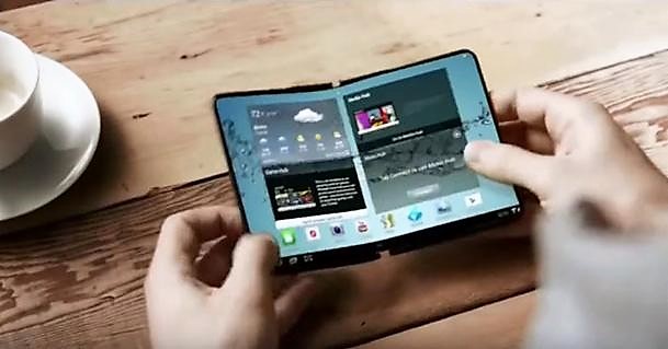 Samsung Foldable Smartphone Promo