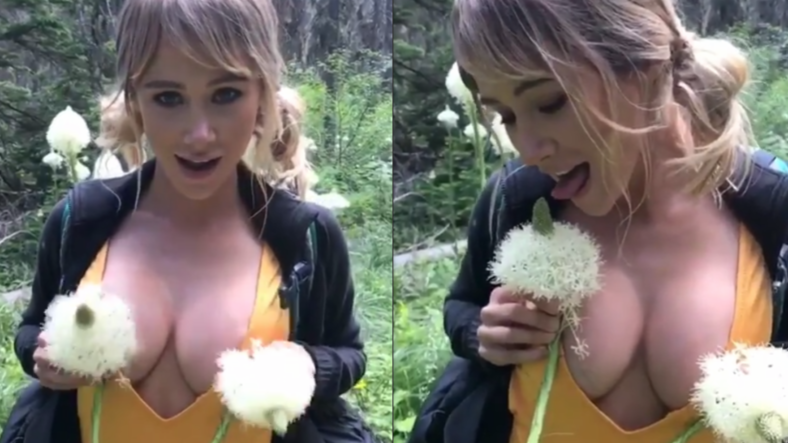 Sara Underwood Nature Boobs