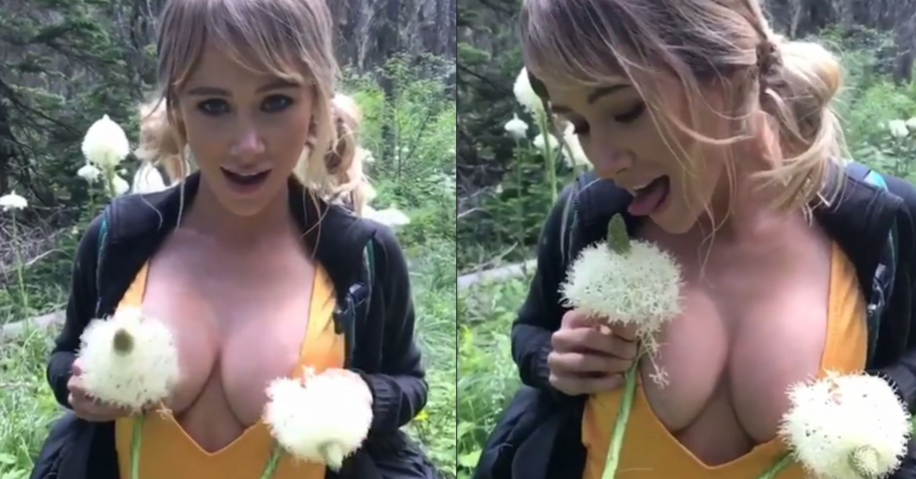 Sara Underwood Nature Boobs