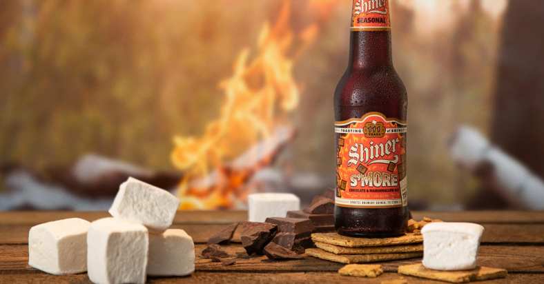 shiner s'more beer promo