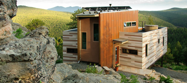 Shipping Container House in Nederland, Colorado