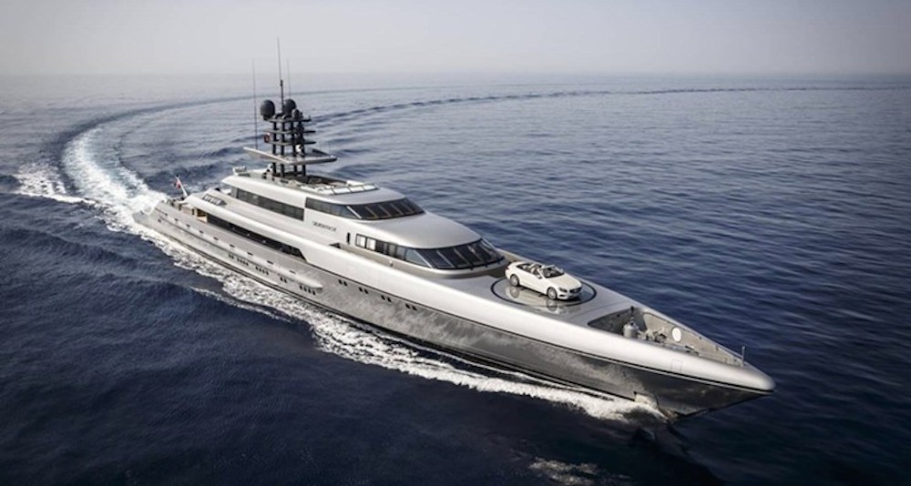 90 million dollar yacht