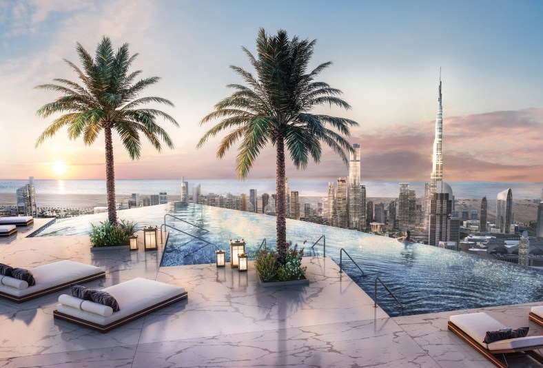 SLS Dubai_Rooftop Pool