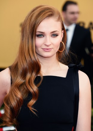 Sophie Turner - This redheaded beauty is also a Maxim Hot 100 newcomer.  	Photo by: Ethan Miller/Getty Images